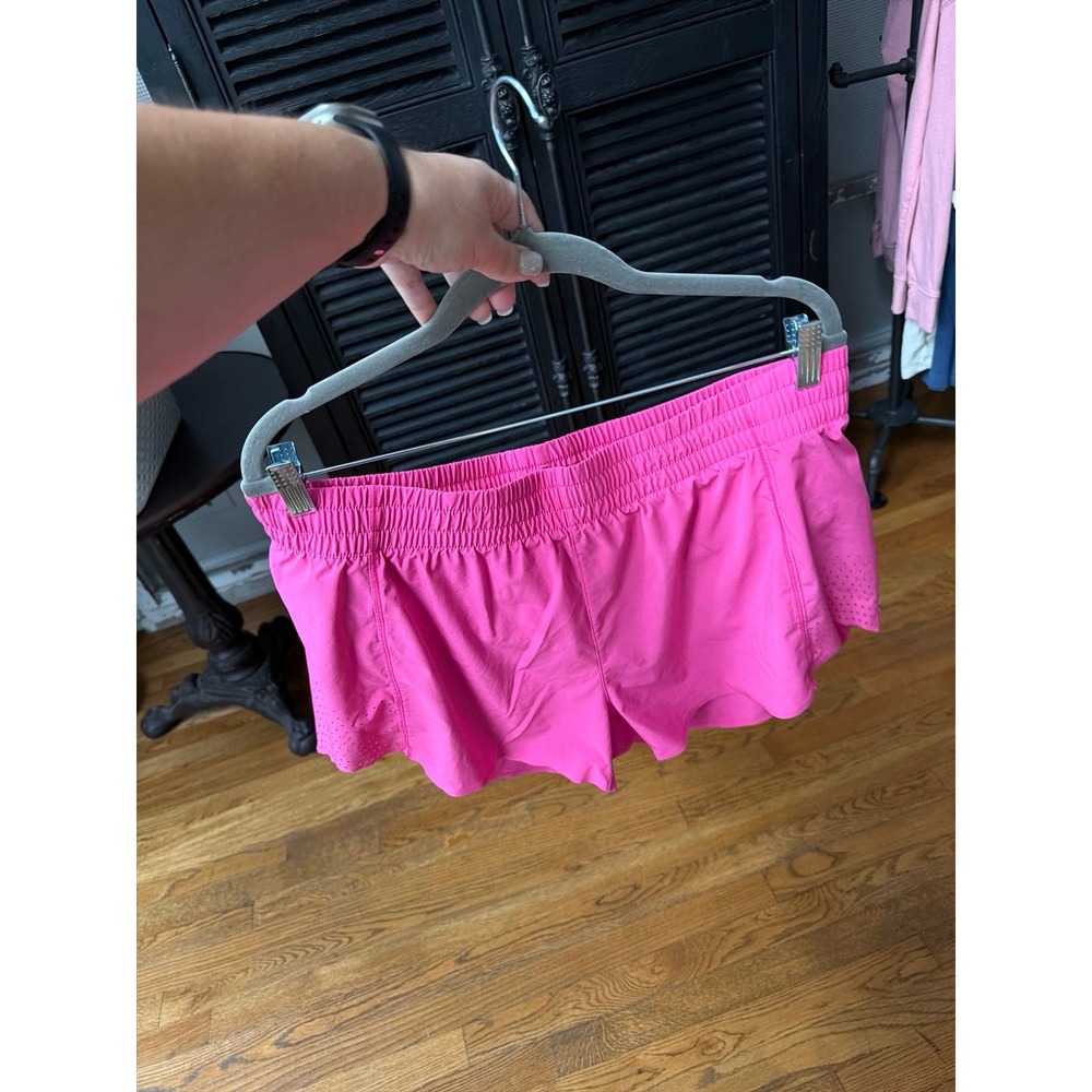Athleta pink shorts women's XL